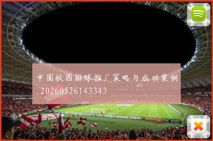 中国校园排球推广策略与成功案例_20260526143343